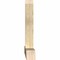 Ekena Millwork Portland Rough Sawn Timber Gable Bracket, Douglas Fir, 84"W x 42"H x 6"D x 6"F, 12/12 Pitch GBW084X42X0606POR00RDF - alternate 4